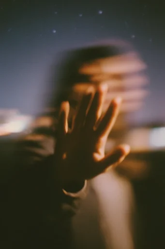 Cinematic Nocturnal Blur style reference image — long exposure motion blur
