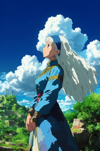 Ethereal Anime Vistas style reference image — hand-painted digital style