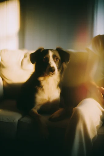 Ethereal Analog Nostalgia style reference image — intimate candid atmosphere