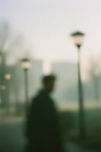 Ethereal Liminal Haze style reference image — impressionistic light