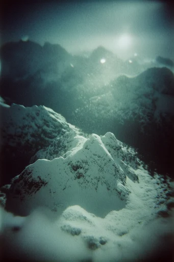Ethereal Abyssal Melancholy style reference image — shallow depth of field