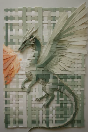 Deconstructed Analog Surrealism style reference image — fragmented grid collage