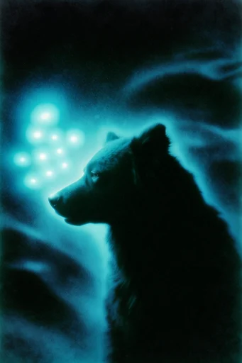 Luminescent Indigo Nocturne style AI image example 3