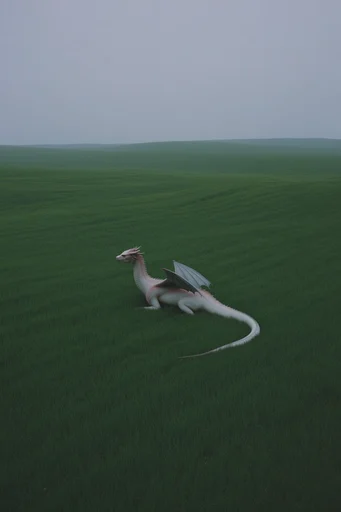 Cinematic Verdant Solitude style reference image — lush rolling hills