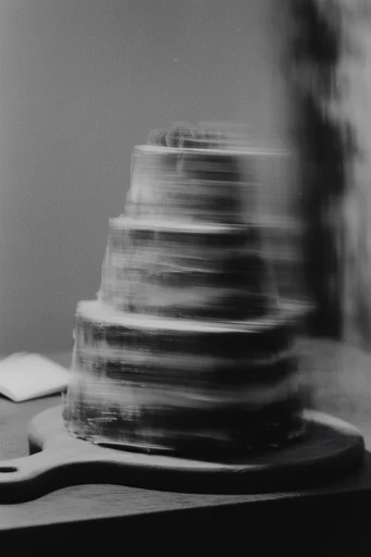 Kinetic Spectral Noir style reference image — spectral double exposure