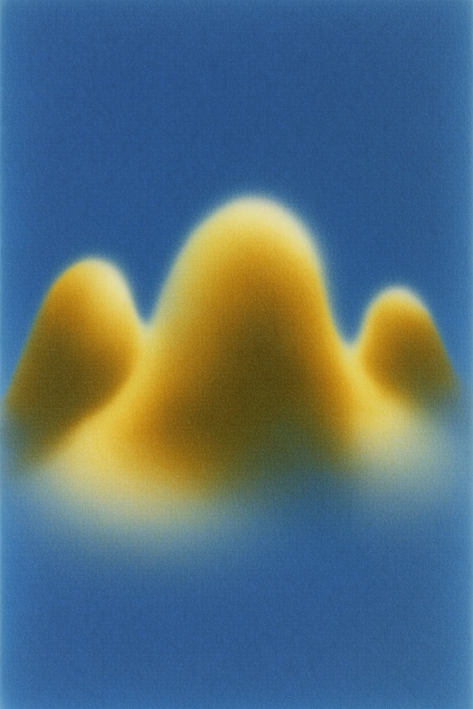 Luminous Airbrushed Minimalism style AI image example 2