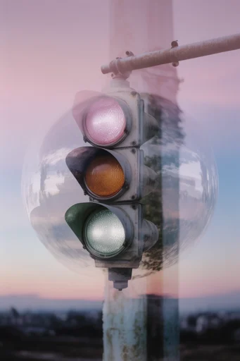 Ethereal Twilight Surrealism style reference image — pastel twilight gradient