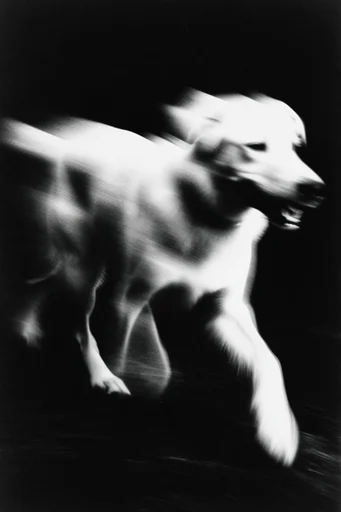 Spectral Kinetic Noir style reference image — surreal noir atmosphere