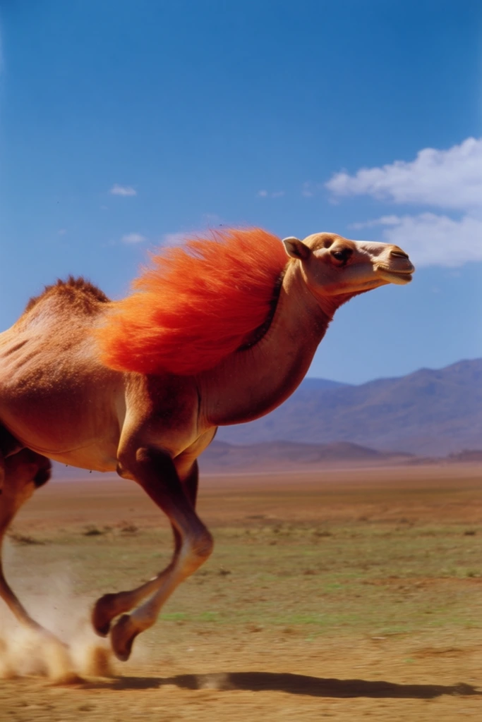 Kinetic Sun-Drenched Surrealism style AI image example 3