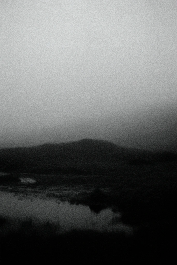 Atmospheric Monochrome Grain style AI image example 2