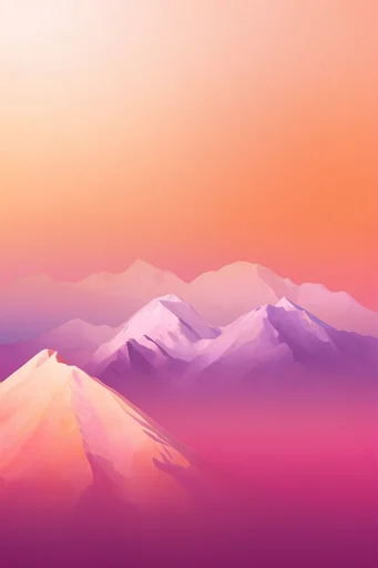 Saturated Minimalist Contrast style reference image — negative space