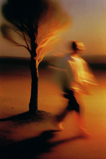 Spectral Amber Motion style AI image example 2