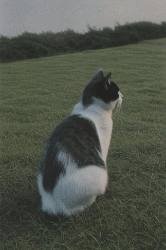 Muted Pastoral Glitch style AI image example 3