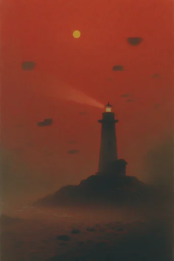 Crimson Noir Minimalism style reference image — minimalist composition