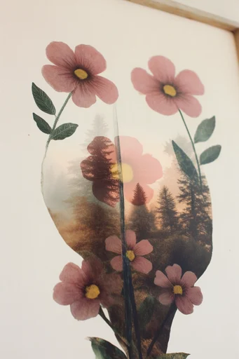 Surrealist Urban Collage style reference image — dreamy juxtaposition