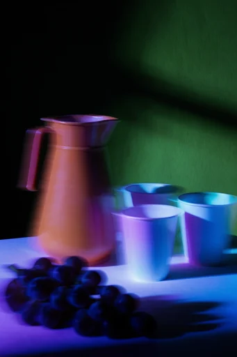 Kinetic Luminous Nocturne style reference image — long exposure