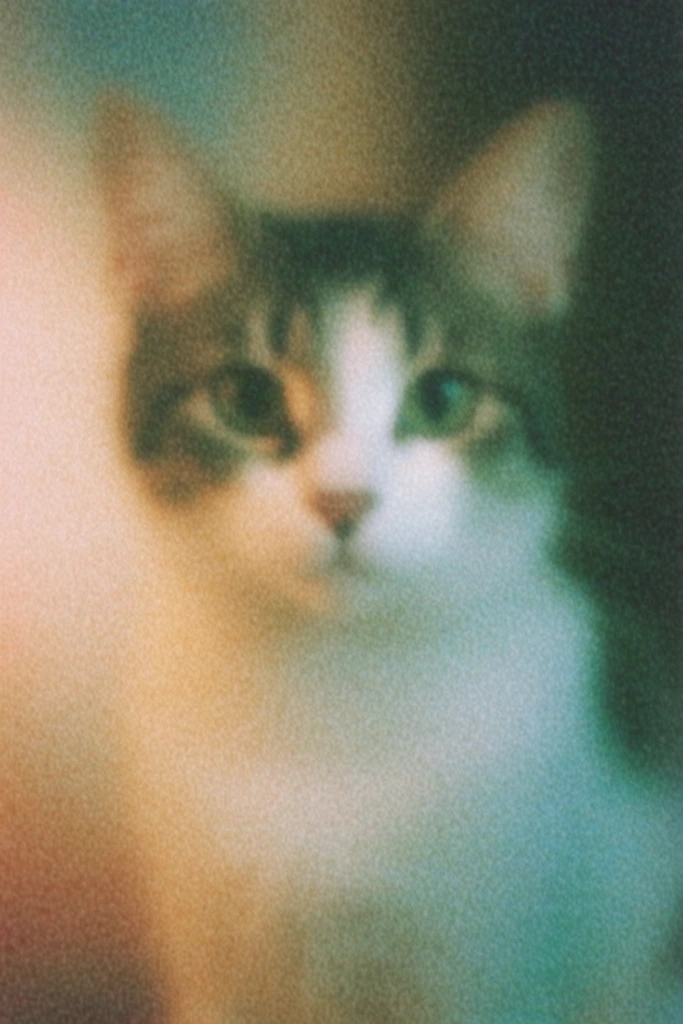 Atmospheric Grainy Abstraction style AI image example 3