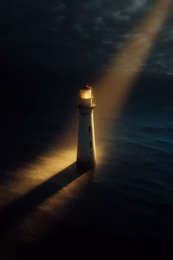 Cinematic Amber Chiaroscuro style reference image — stark silhouette