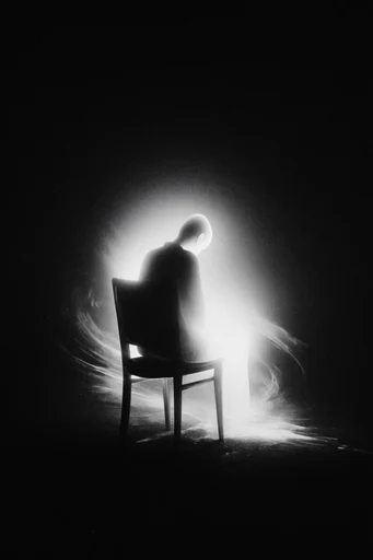 Spectral Stippled Noir moodboard — generate AI images in this style