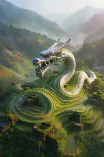 Biophilic Solarpunk Horizon style reference image — organic curves