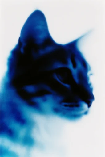 Spectral Glitch Surrealism style reference image — CRT scanlines