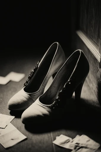 Cinematic Chiaroscuro Noir style reference image — dramatic rim lighting