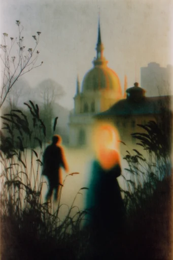 Oneiric Atmospheric Silhouette style reference image — pictorialism