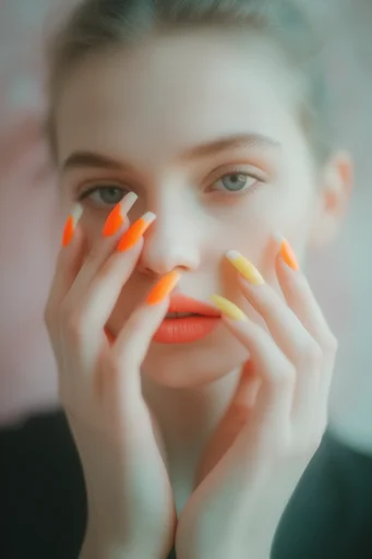 Vibrant Surreal Maximalism style reference image — shallow depth of field