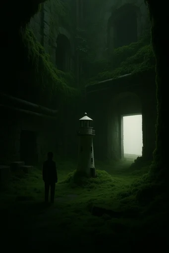 Velvet Moss Surrealism style reference image — atmospheric mist