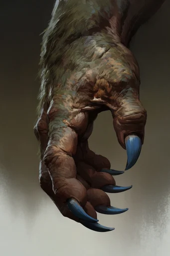 Gritty Atmospheric Concept style reference image — painterly digital illustration