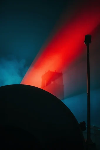 Cinematic Neon Noir style reference image — cinematic neon noir