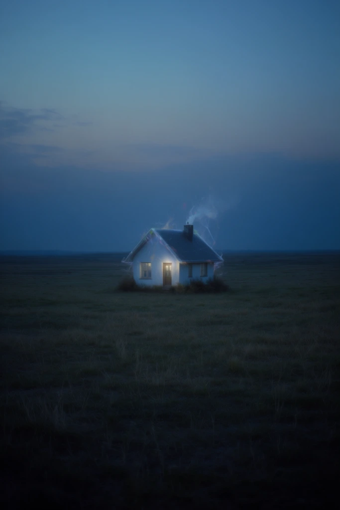 Luminescent Liminal Melancholy style AI image example 2