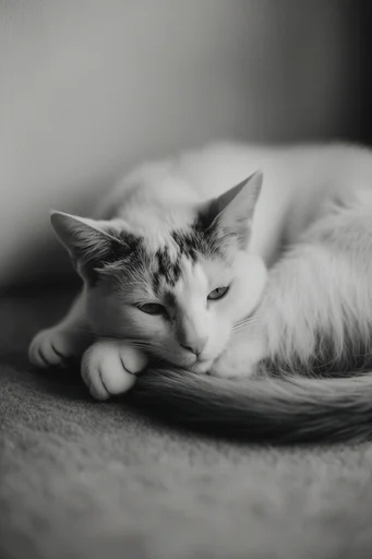 Tactile Monochrome Noir style reference image — intimate composition