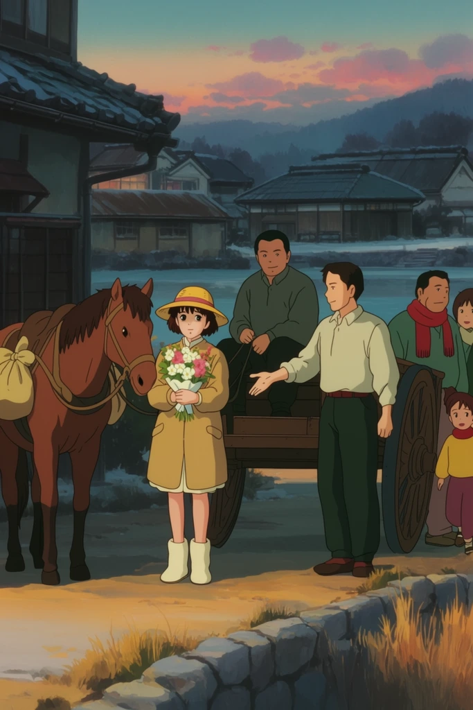 Nostalgic Cel Animation style AI image example 2