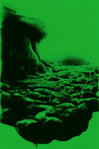 Viscous Viridian Gothic style reference image — viscous liquid texture