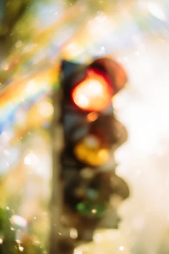 Luminous Ethereal Glow style reference image — prismatic bokeh