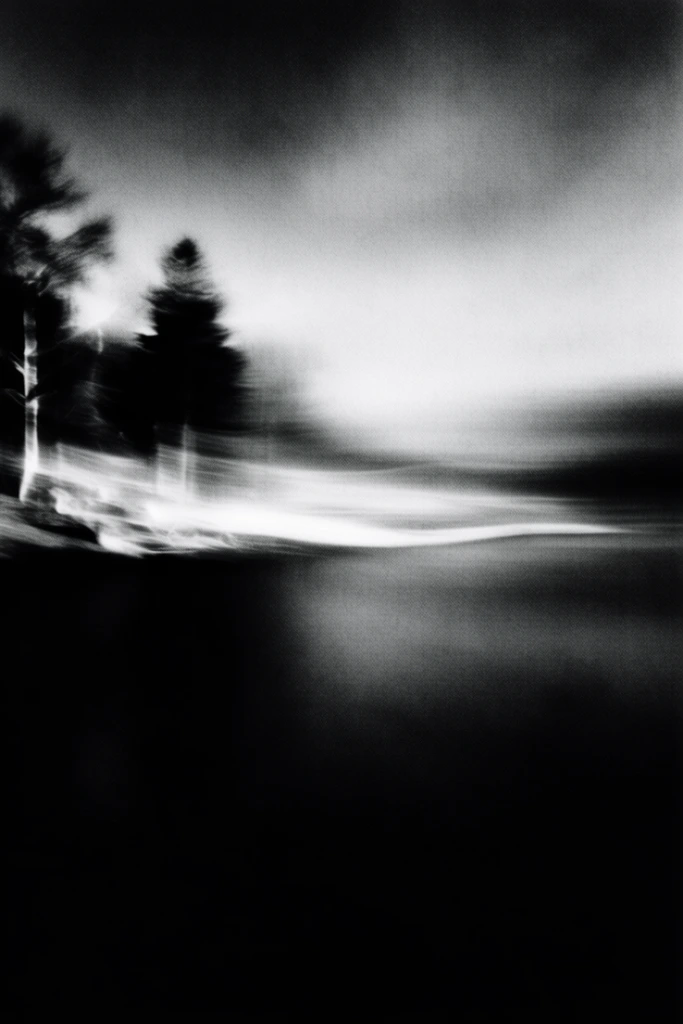 Kinetic Noir Abstraction style AI image example 2
