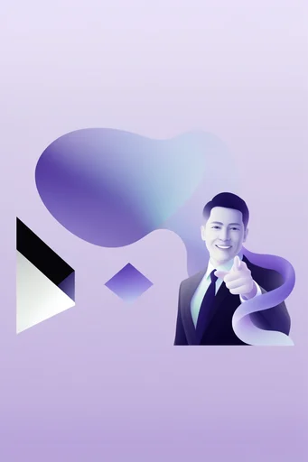 Chromatic Minimalist Abstraction moodboard — generate AI images in this style