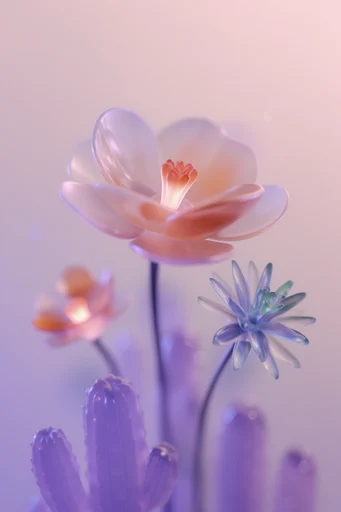 Ethereal Liquid Iridescence style reference image — ethereal surrealism