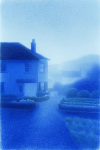 Ethereal Cobalt Reverie style reference image — soft diffused lighting