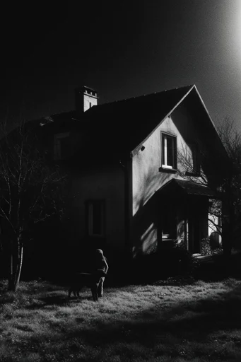 Surreal Noir Noir style AI image example 4