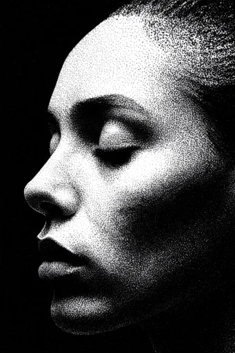 Gritty Monochromatic Noir moodboard — generate AI images in this style