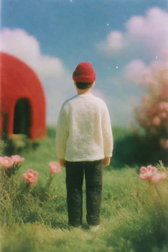 Nostalgic Analog Dreamscape moodboard — generate AI images in this style