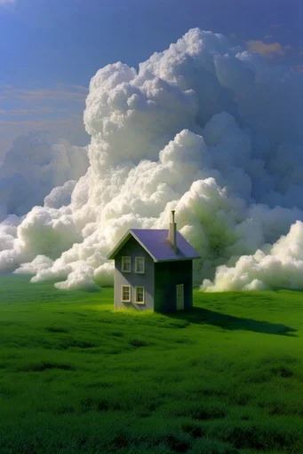 Velvet Pastoral Surrealism style AI image example 4