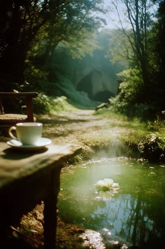 Nostalgic Analog Wilderness style reference image — vintage analog film