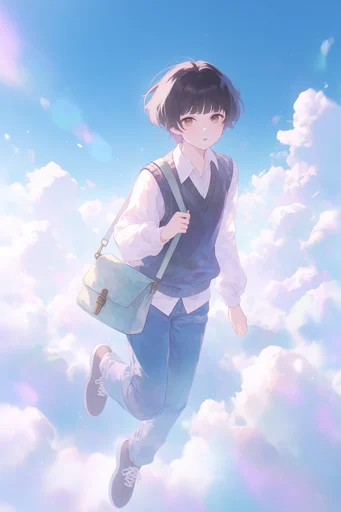 Luminous Anime Fantasy moodboard — generate AI images in this style