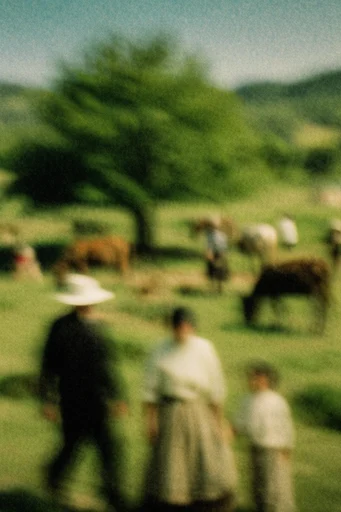 Ethereal Blurred Impressionism style AI image example 2