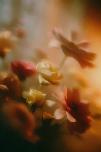 Kinetic Amber Nocturne style reference image — cinematic haze