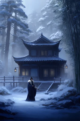 Ethereal Frost Mythos style AI image example 4