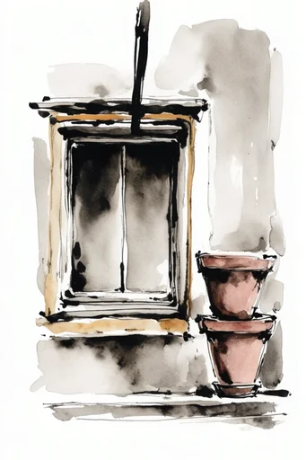 Expressive Ink Minimalism style reference image — expressive ink wash